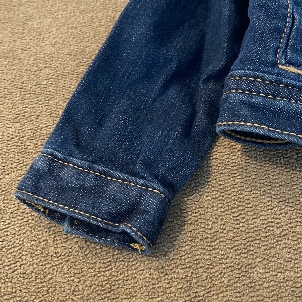 Simple Joys by Carter's Denim Jacket Girls Size 12M (TD) - Picture 2 of 5